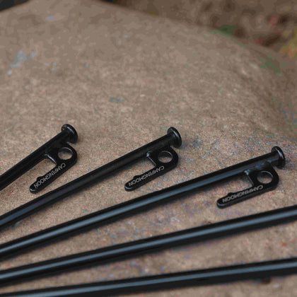 Campingmoon Steel Pegs 20cm – 8Pcs