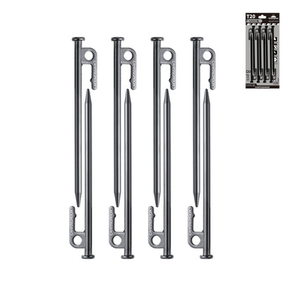 Campingmoon Steel Pegs 20cm – 8Pcs