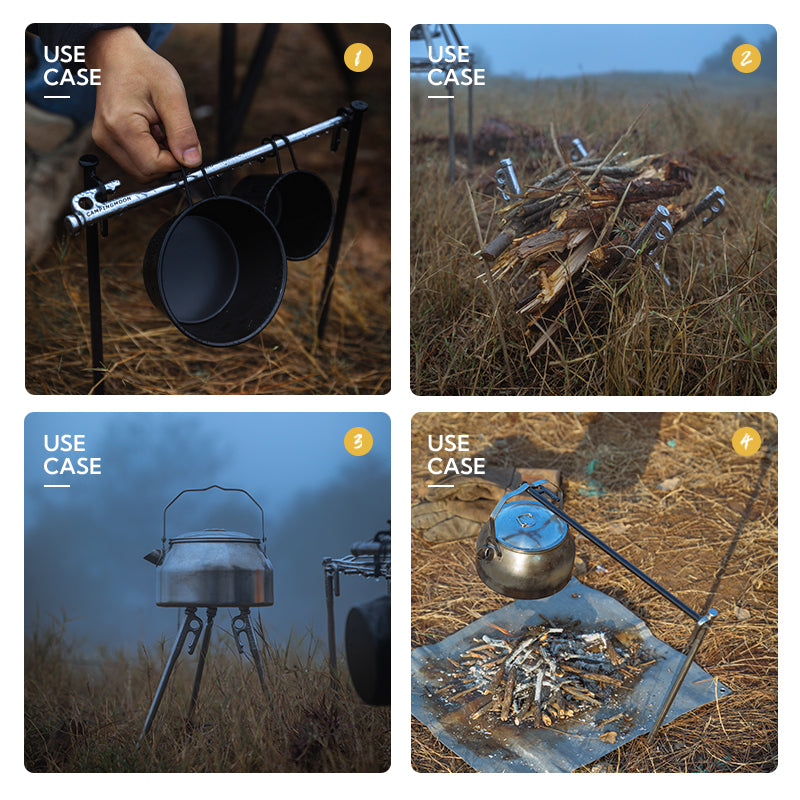 Camping Moon Steel Pegs 8Pcs (2026)