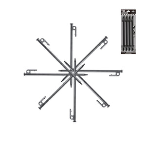 Campingmoon Steel Pegs 30cm – 8Pcs