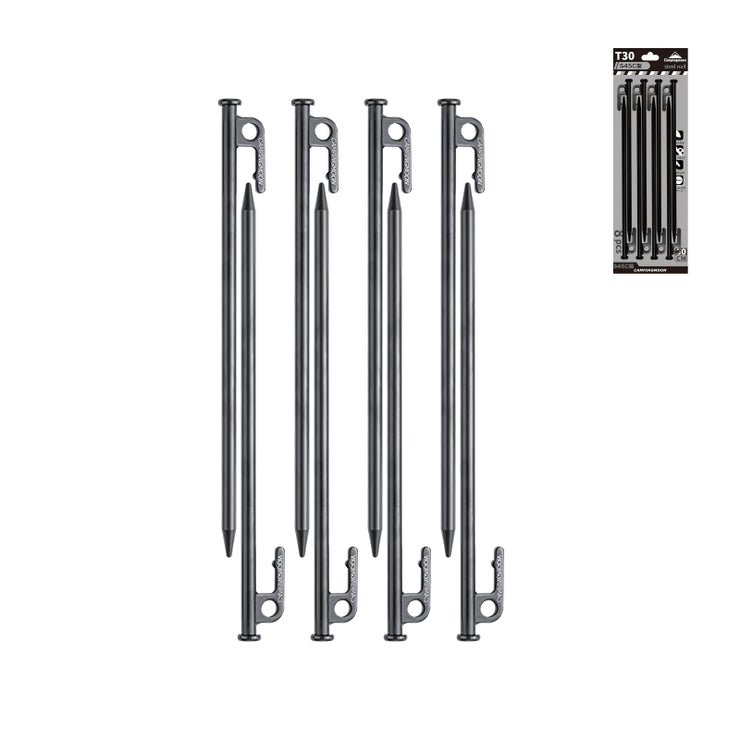 Campingmoon Steel Pegs 30cm – 8Pcs