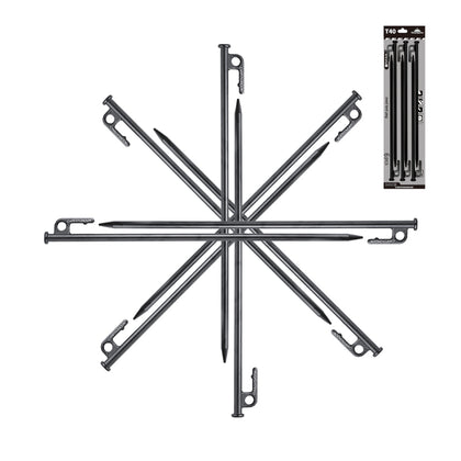 Campingmoon Steel Pegs 40cm – 6Pcs
