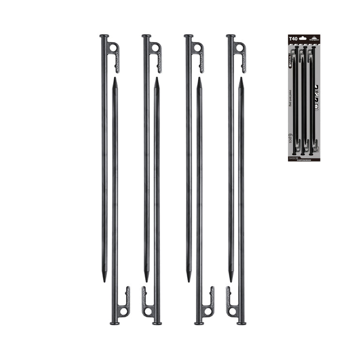 Campingmoon Steel Pegs 40cm – 6Pcs