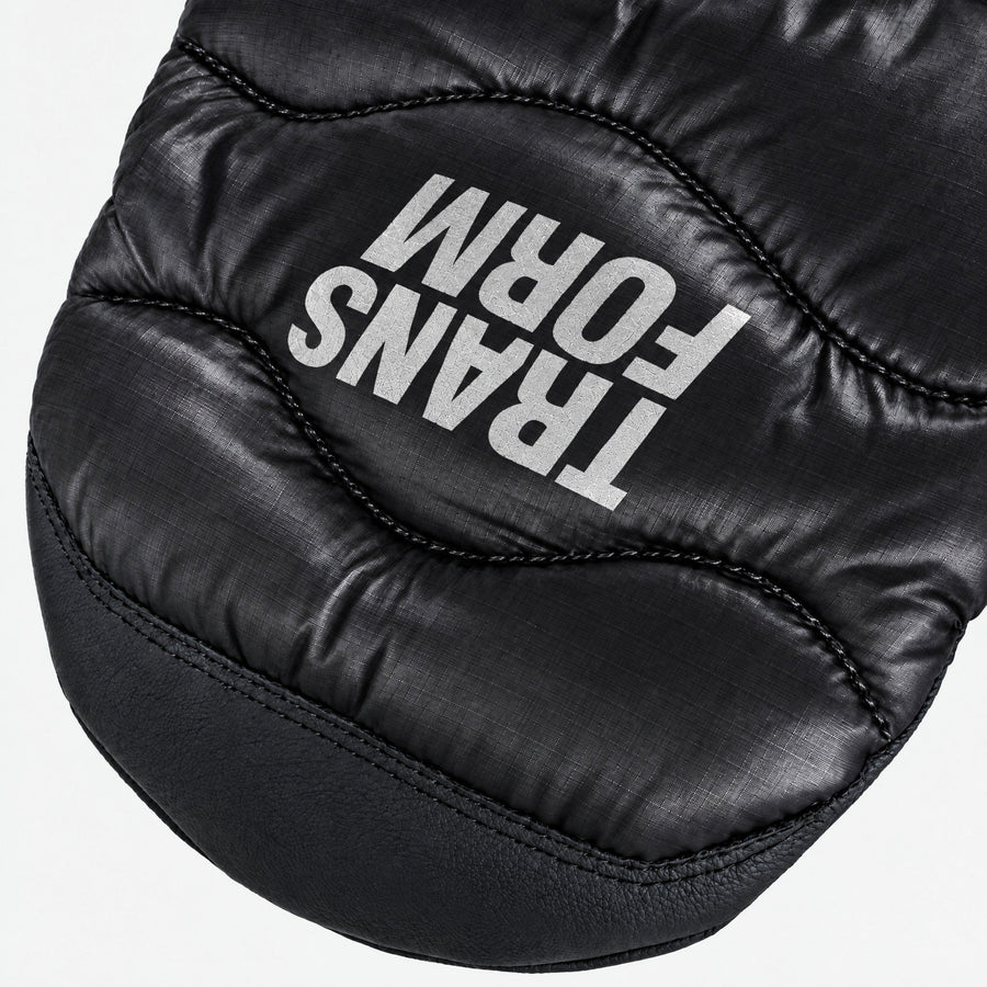 Transform UMP Mitt — logo detail
