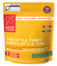 Good To-Go Thai Curry single serving pouch front