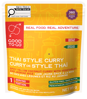 Good To-Go Thai Curry single serving pouch front