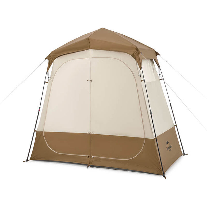 Naturehike Wet And Dry Separation Shower Tent Brown