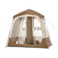 Naturehike Wet And Dry Separation Shower Tent Brown