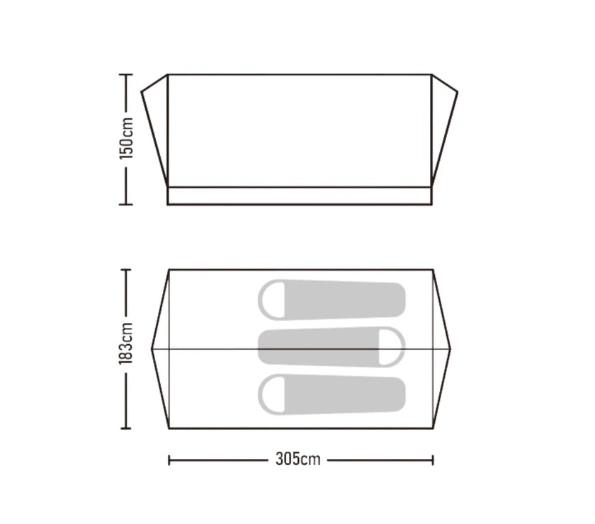 Naturehike Gen Extend 5.6 Cotton A-Frame Camping Tent