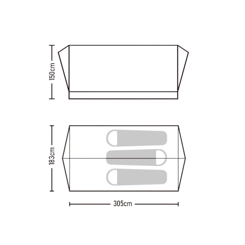Naturehike Gen Extend 5.6 Cotton A-Frame Camping Tent