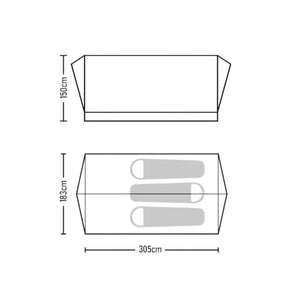 Naturehike Gen Extend 5.6 Cotton A-Frame Camping Tent