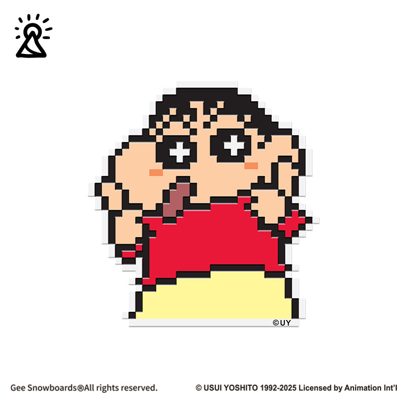 Gee Snowboards Stomp Pad - Thumbs Up (Crayon Shin-chan pixel)