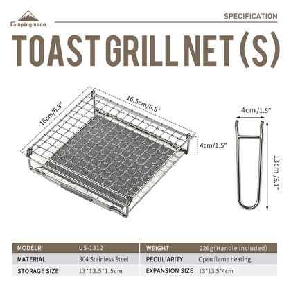 Campingmoon Bread Toaster US-1312