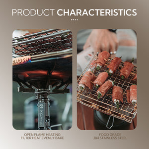 Campingmoon Bread Toaster US-1312