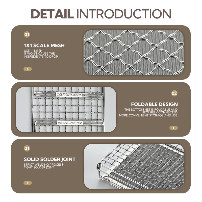 Campingmoon Bread Toaster US-1312