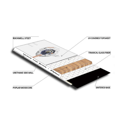 Vamei Camber   All Mountain Snowboard VM77- Men‘s