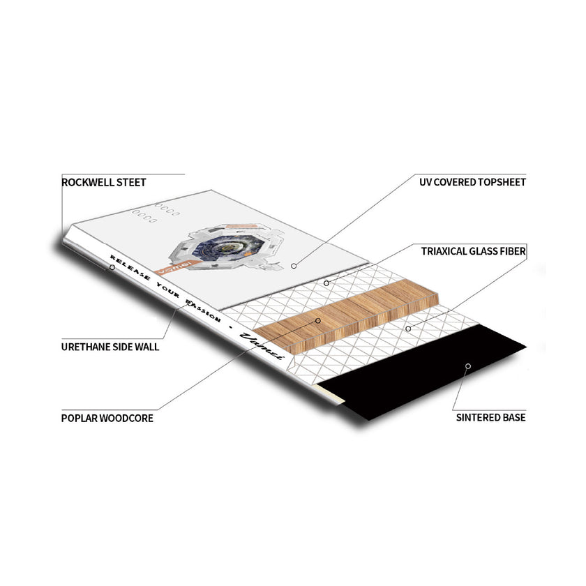 Vamei Camber   All Mountain Snowboard VM77- Men‘s