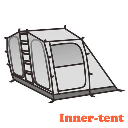 Mobi Garden LS 4 (70D) Tunnel Tent with Inner Tent Set