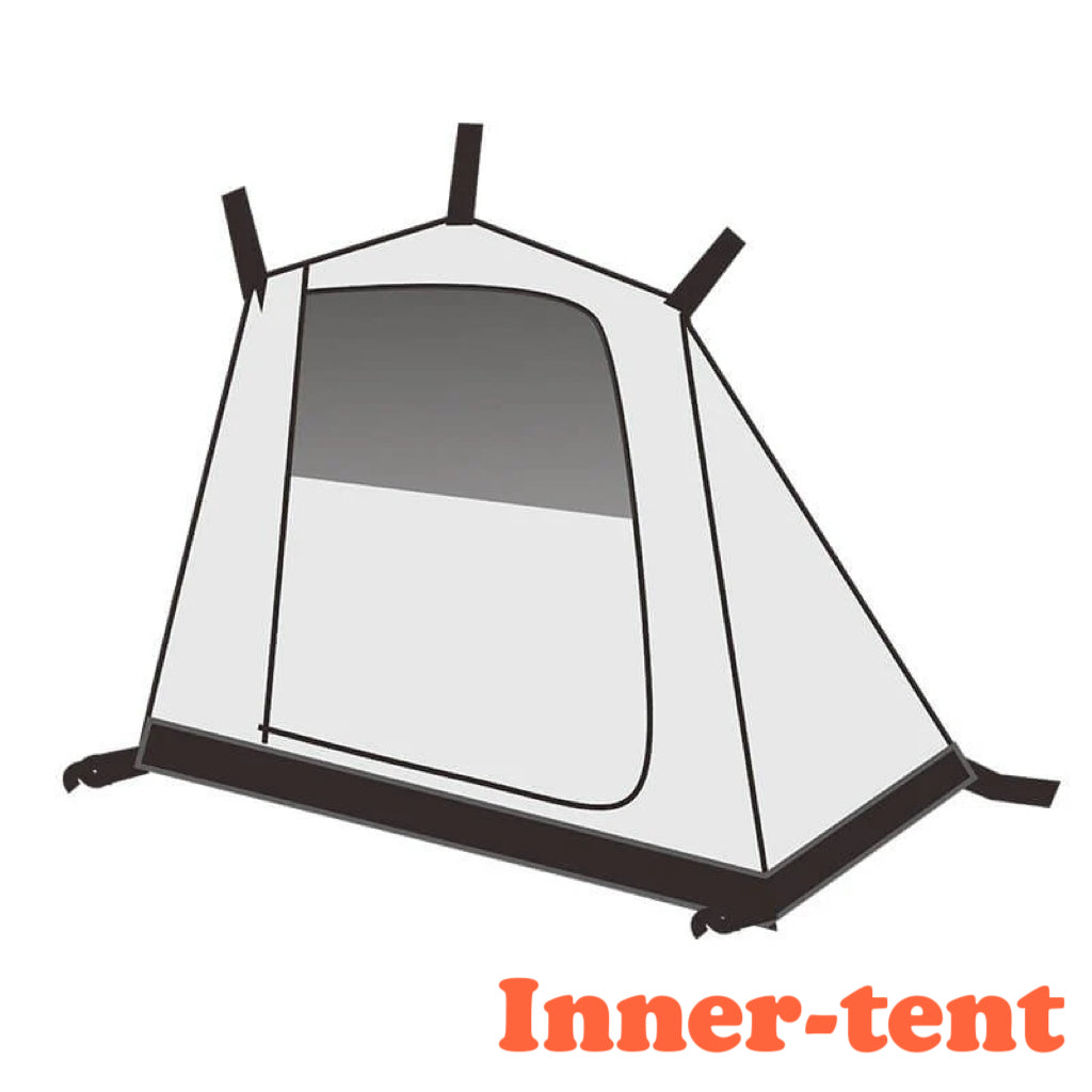 Mobi Garden Holiday Stars High End Tunnel Tent with One Inner Tent