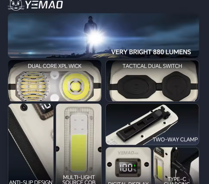 Yemao Portable EDC Light