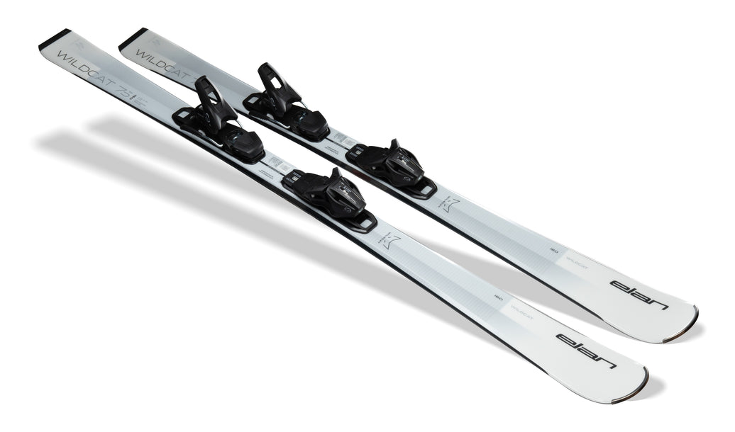Elan Wildcat 75 White Skis + EL 9.0 GW Bindings - Women's - product image