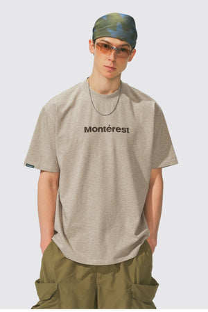 Monterest Outdoor Quick-drying Logo Crew Neck T-shirt