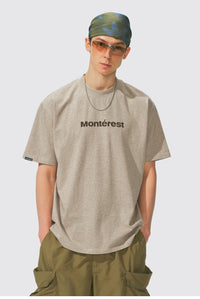 Monterest Outdoor Quick-drying Logo Crew Neck T-shirt