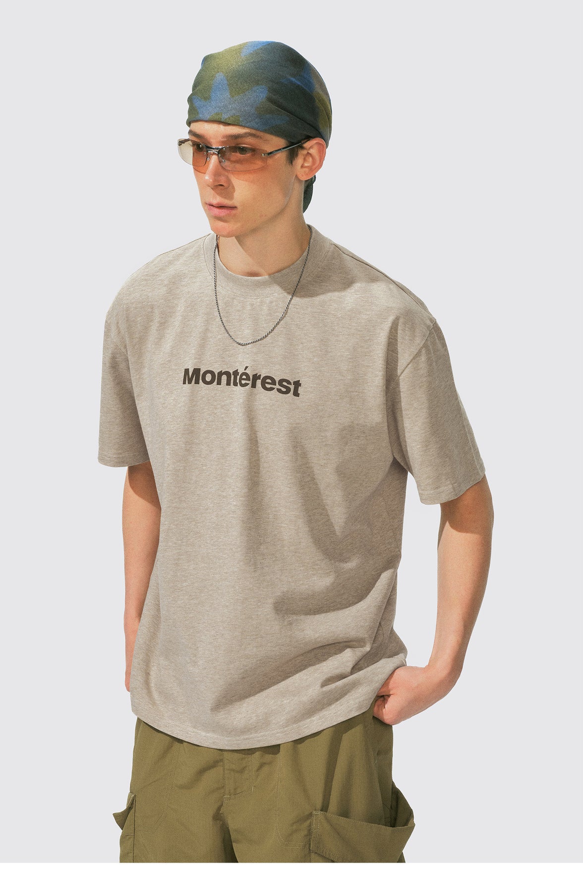 Monterest Outdoor Quick-drying Logo Crew Neck T-shirt