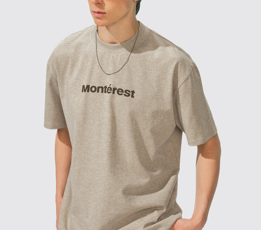 Monterest Outdoor Quick-drying Logo Crew Neck T-shirt