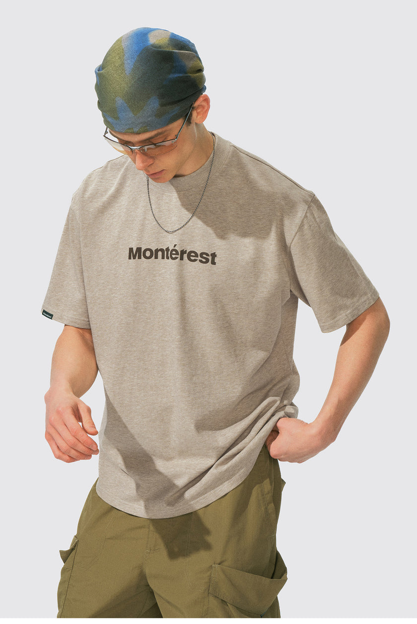 Monterest Outdoor Quick-drying Logo Crew Neck T-shirt