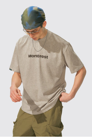 Monterest Outdoor Quick-drying Logo Crew Neck T-shirt