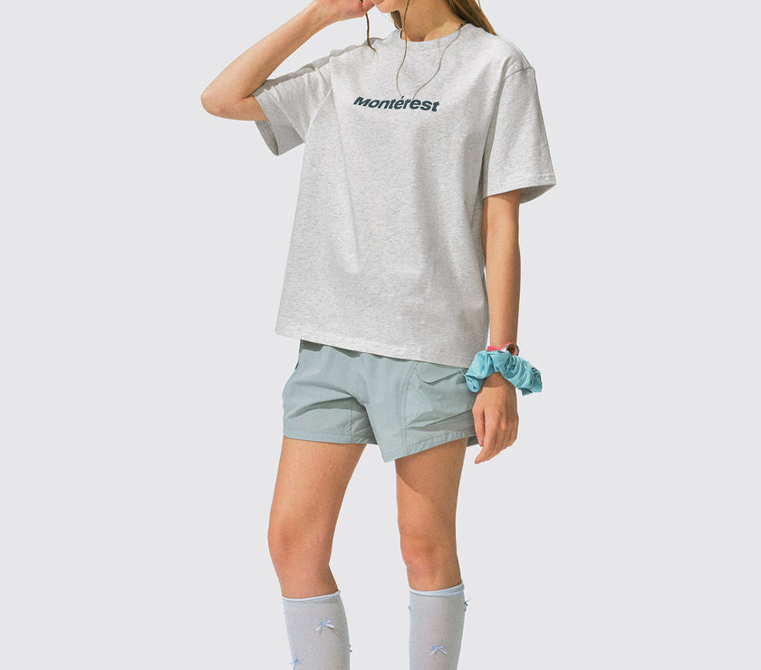 Monterest Outdoor Quick-drying Logo Crew Neck T-shirt