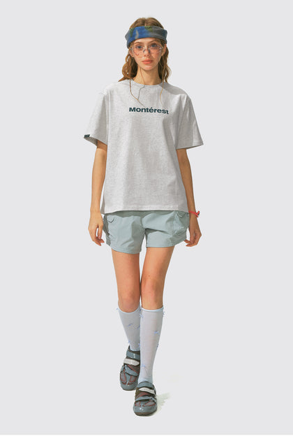 Monterest Outdoor Quick-drying Logo Crew Neck T-shirt