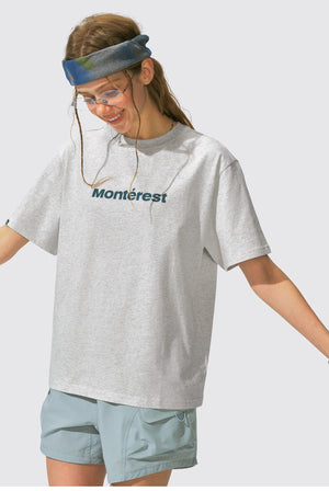 Monterest Outdoor Quick-drying Logo Crew Neck T-shirt