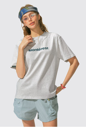 Monterest Outdoor Quick-drying Logo Crew Neck T-shirt
