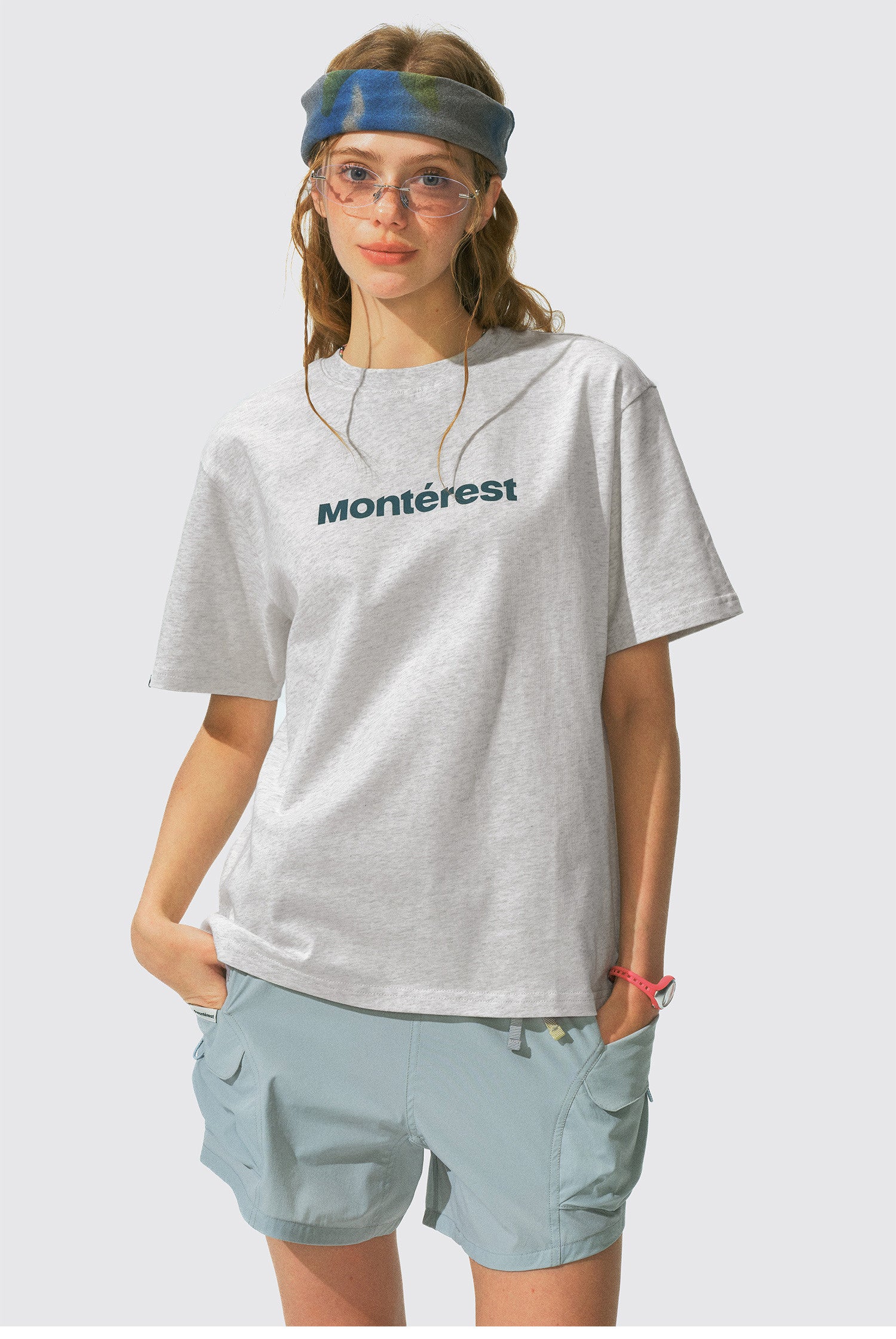 Monterest Outdoor Quick-drying Logo Crew Neck T-shirt