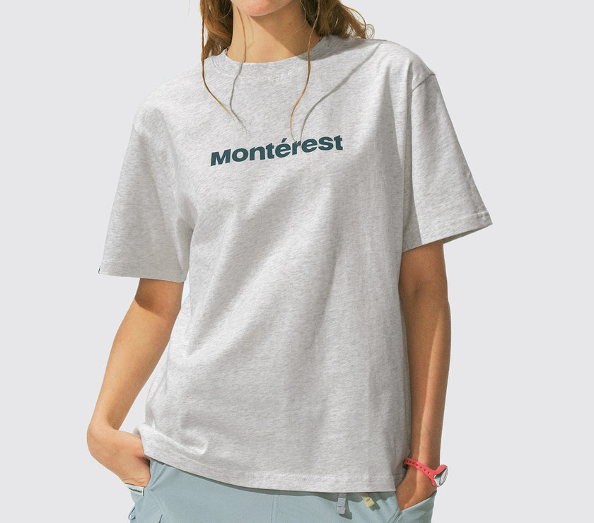Monterest Outdoor Quick-drying Logo Crew Neck T-shirt