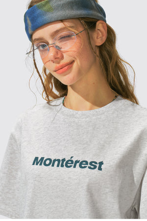 Monterest Outdoor Quick-drying Logo Crew Neck T-shirt