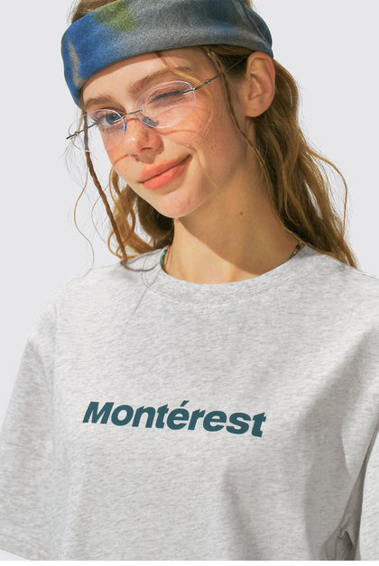 Monterest Outdoor Quick-drying Logo Crew Neck T-shirt