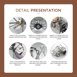 Campingmoon Butane Stove XD-3F