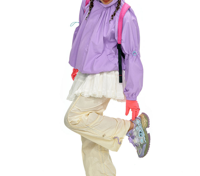 NOTHOMME Flower Bud Collar Balloon Suit