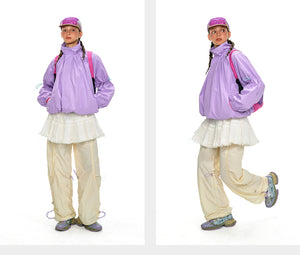 NOTHOMME Flower Bud Collar Balloon Suit