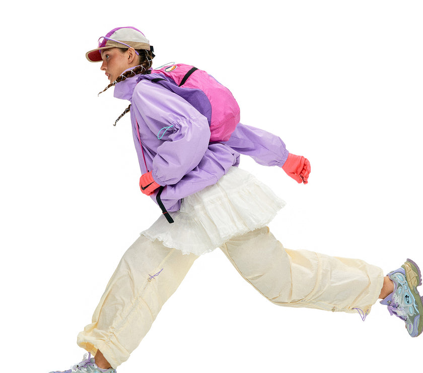 NOTHOMME Flower Bud Collar Balloon Suit