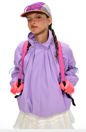 NOTHOMME Flower Bud Collar Balloon Suit