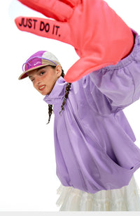 NOTHOMME Flower Bud Collar Balloon Suit