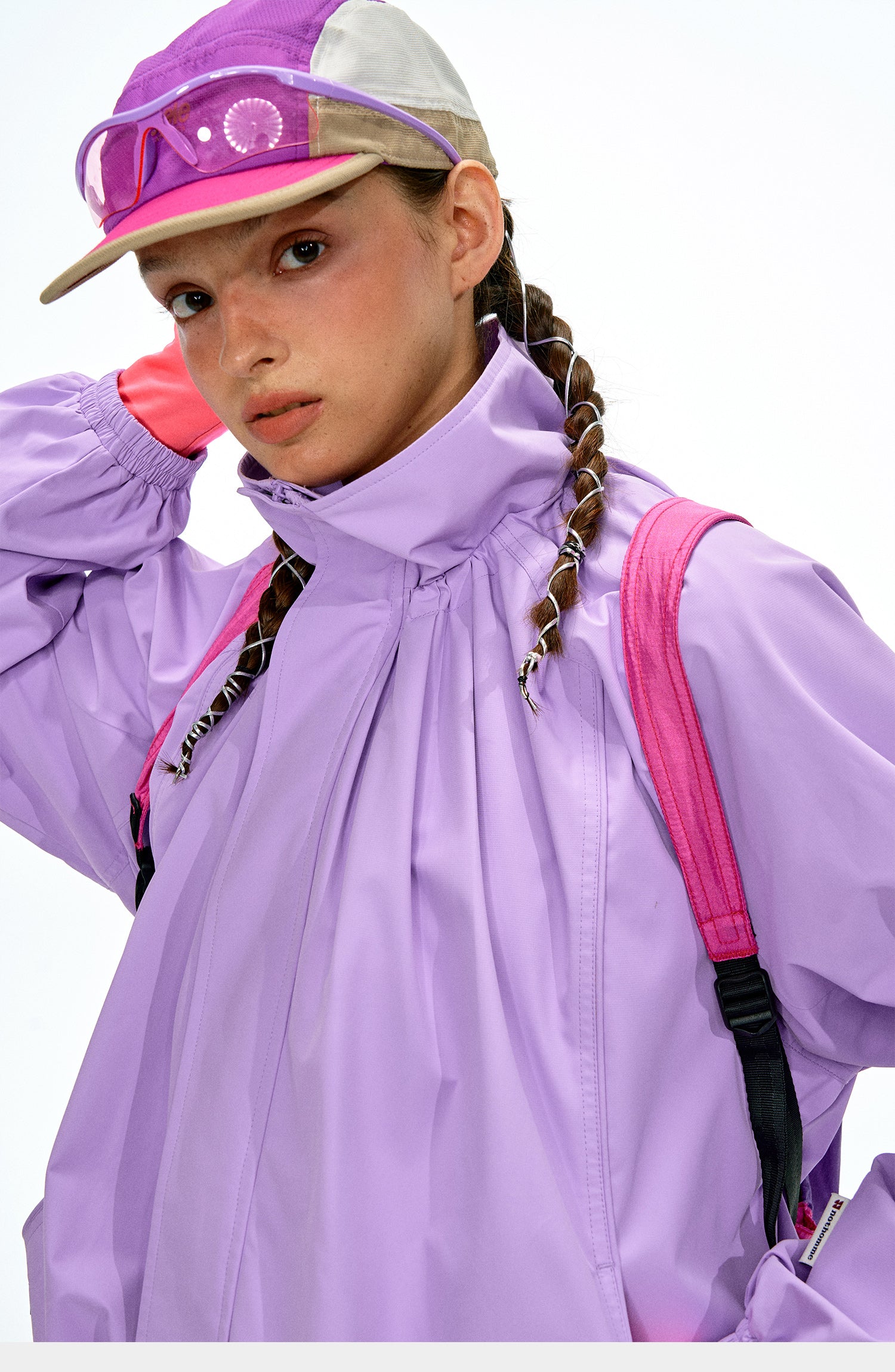 NOTHOMME Flower Bud Collar Balloon Suit