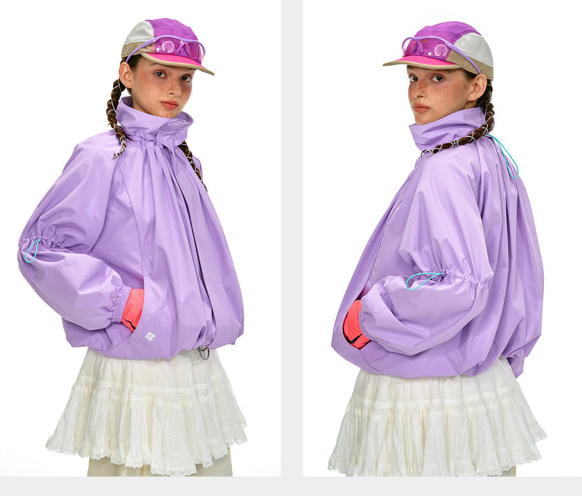 NOTHOMME Flower Bud Collar Balloon Suit