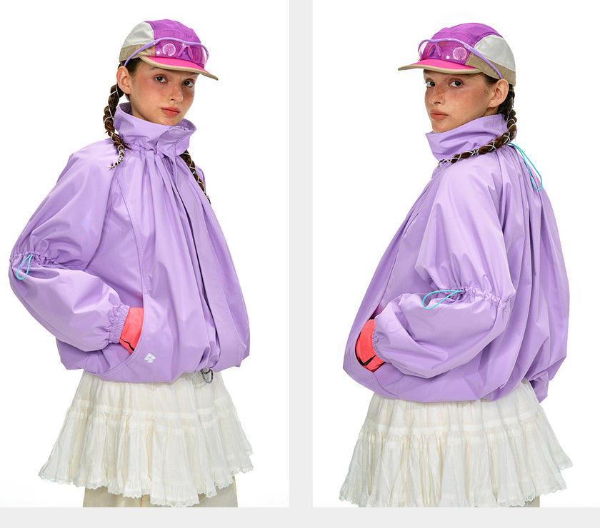 NOTHOMME Flower Bud Collar Balloon Suit