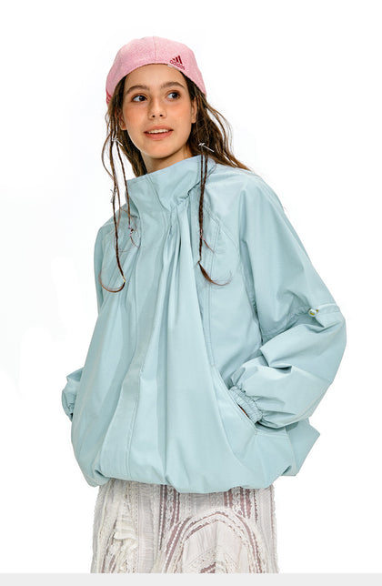 NOTHOMME Flower Bud Collar Balloon Suit