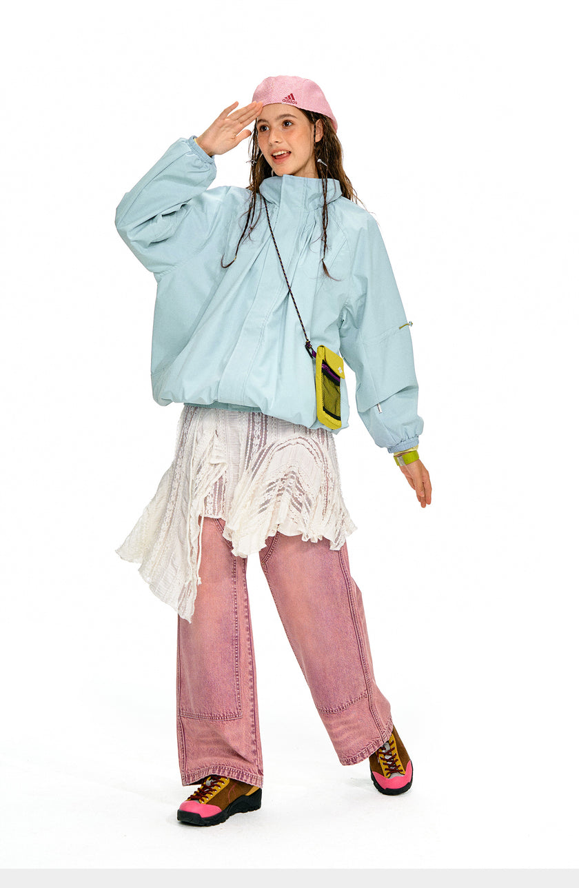 NOTHOMME Flower Bud Collar Balloon Suit